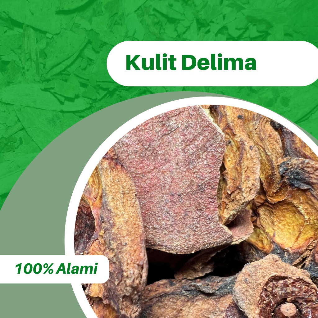 

100GR KULIT DELIMA POMEGRANATE PEEL ASLI 100%