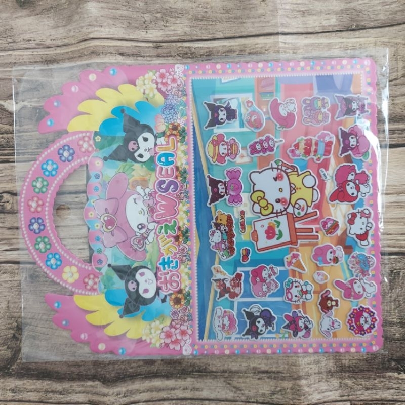 

mainan anak sticker model tas