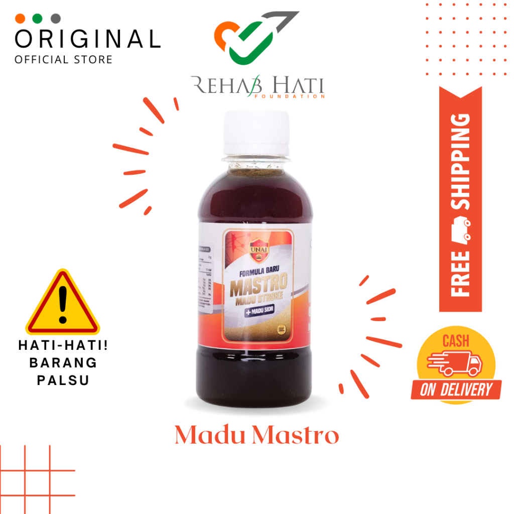 

Store Rehab Hati Madu Mastro Formula Baru Madu Stroke