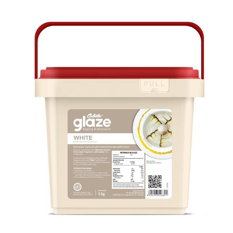 

Colatta Dip Glaze White Repack 250gr