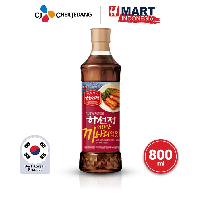 

CJ HASUNJUNG Fish Sauce Kanari - Kecap Ikan Kanari 800ml