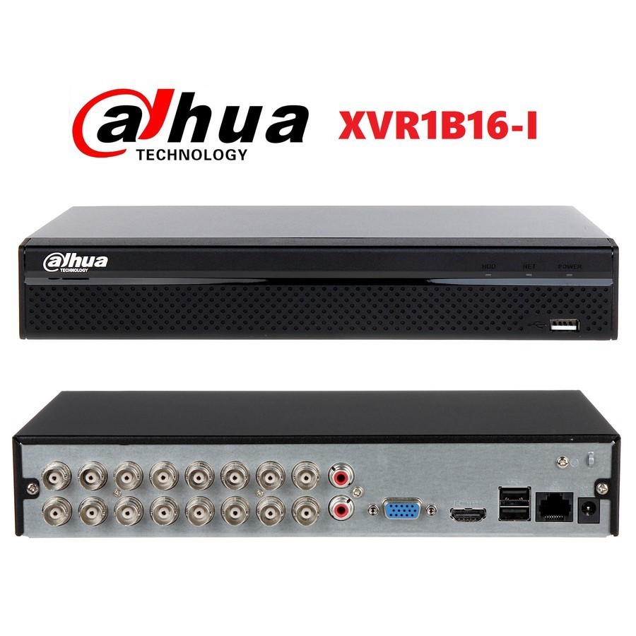 DVR DAHUA COOPER DH-XVR1B16-I 16 CHANNEL 1080P 2MP