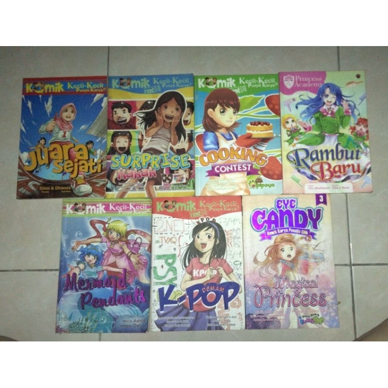 Komik kkpk bekas preloved