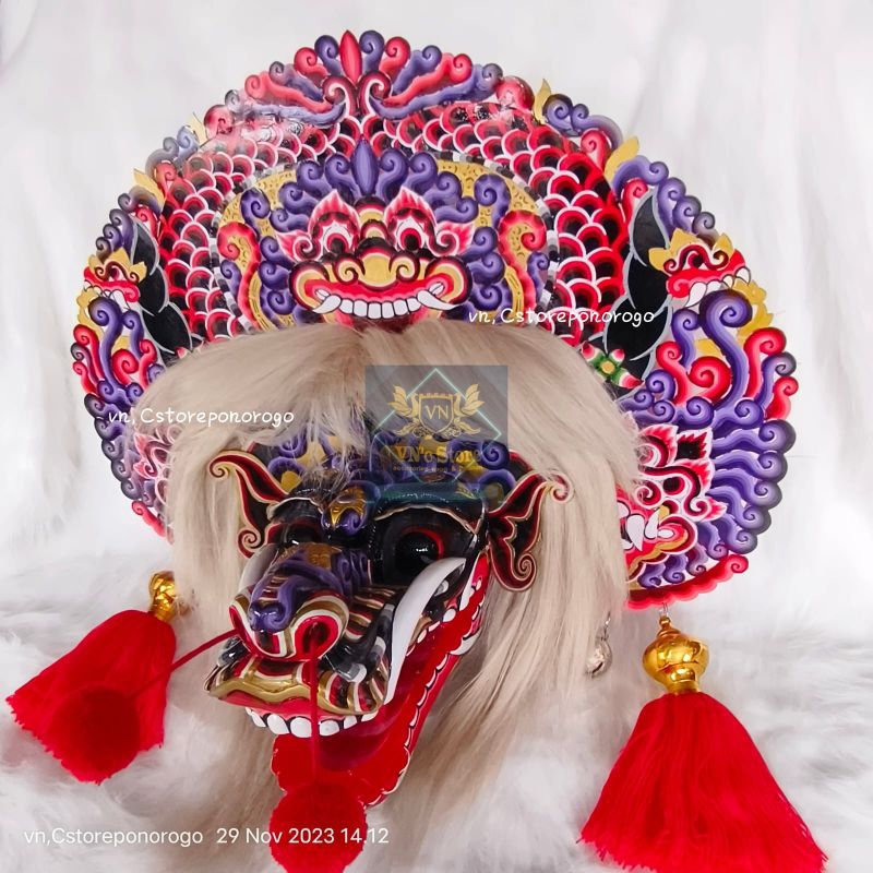 BARONGAN PENTAS TELON UNGU KUALITAS PREMIUM / barongan pentas / barongan / barongan asli | reog thik