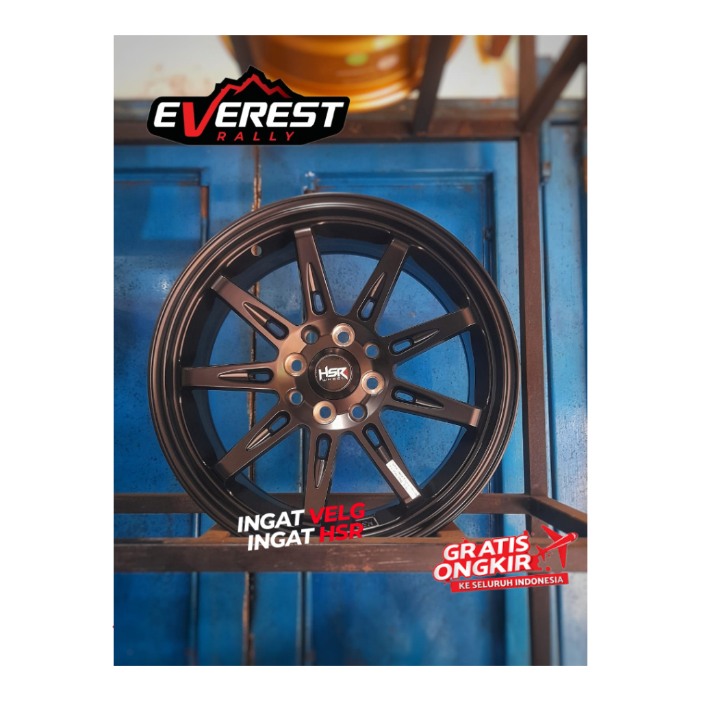 VELG RACING HSR TIKALA RING 16 UNTUK MOBIL AVANZA,SWIFT COROLLA