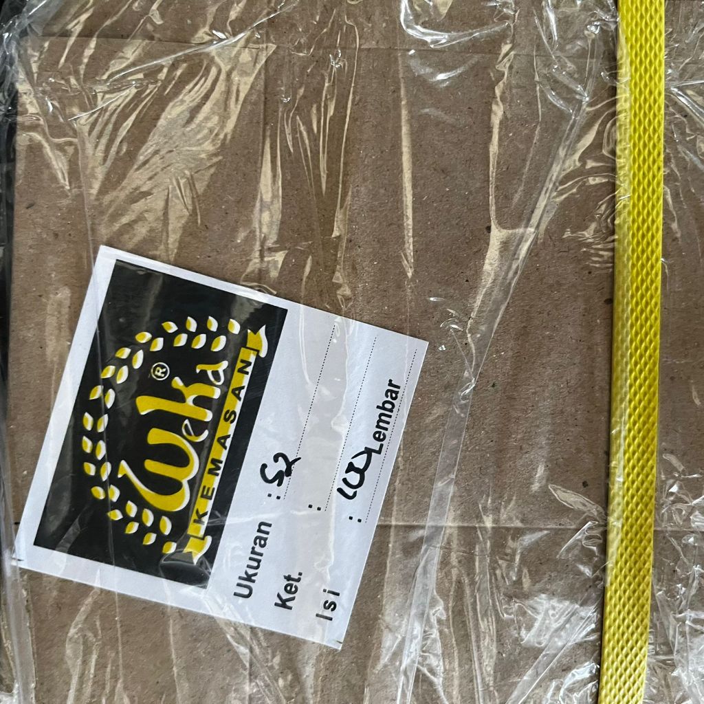 

Sekar_Shop07 (Bk-Bf-14) Isi 100 Kotak Dus Kue S2 14X10X5 Non Laminasi / Box Snack Roti Brownies