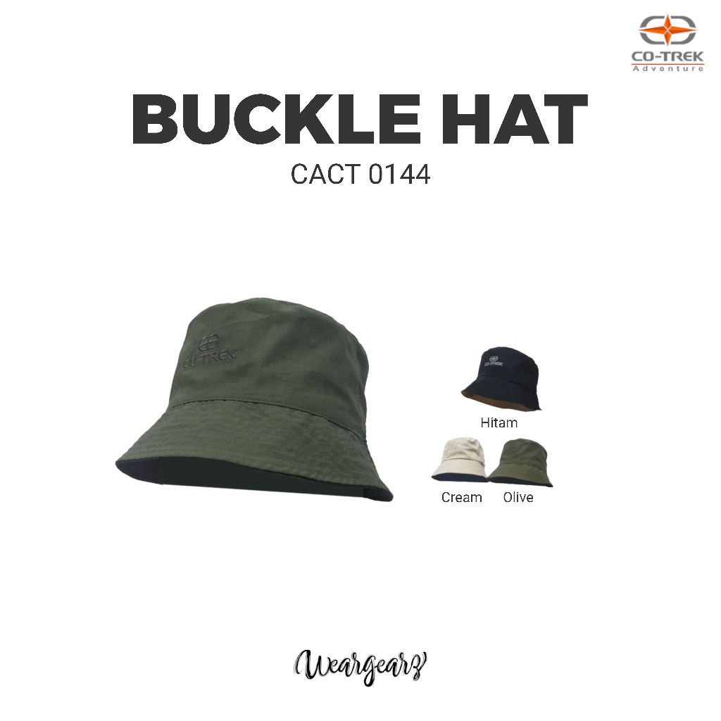 CO-TREK Adventure | Buckle Hat Satu Topi Dengan Dua Warna