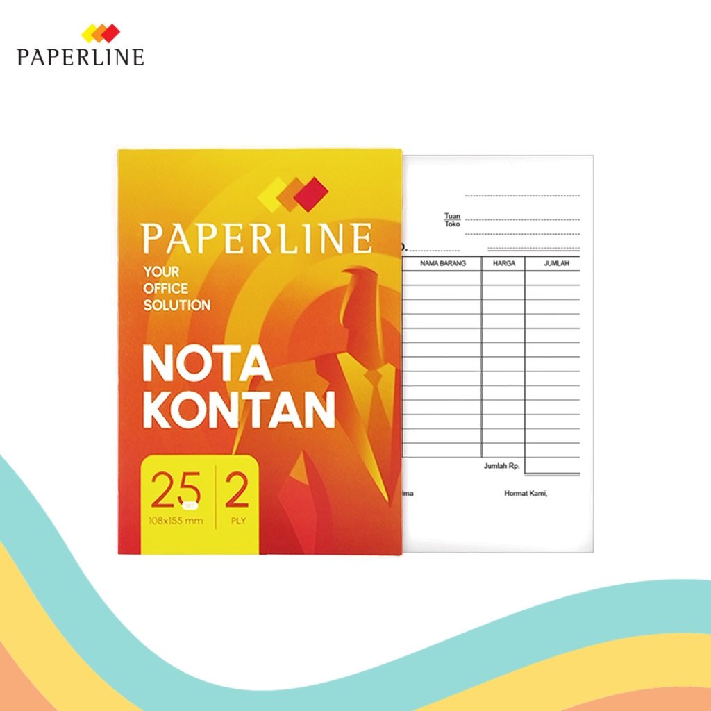

BUKU NOTA NCR KECIL 2 PLY PAPERLINE (1 PCS)