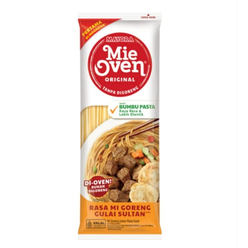 

Mie Oven Goreng gulai Sultan 76 gram