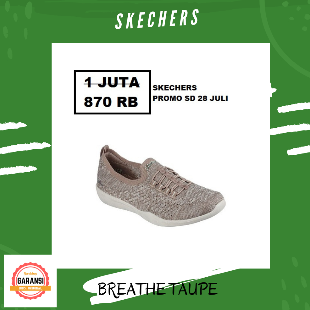 Skechers shoes women ori 100% BREATHE