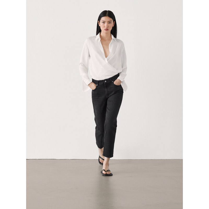 Massimo dutti denim pants wanita original new