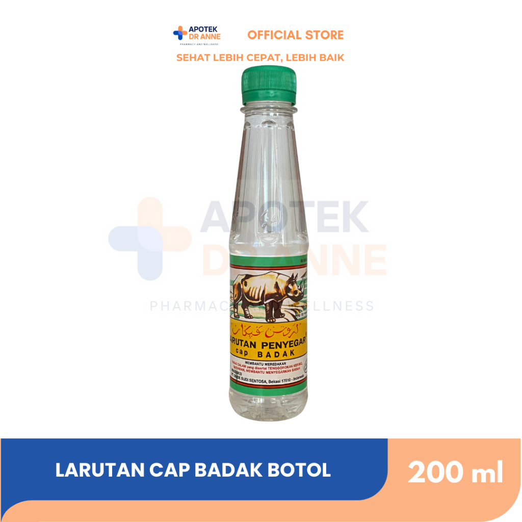 

Larutan Cap Badak Botol 200/500 ml