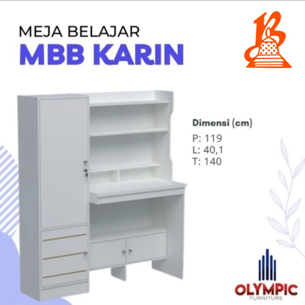 MEJA BELAJAR ANAK MEJA TULIS OLYMPIC
