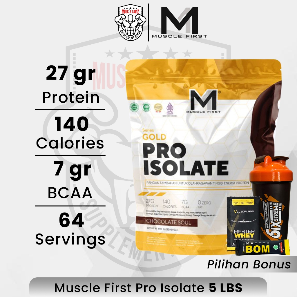 Muscle First M1 Pro Isolate 5lbs Whey Protein Isolate Susu Protein Whey Cutting