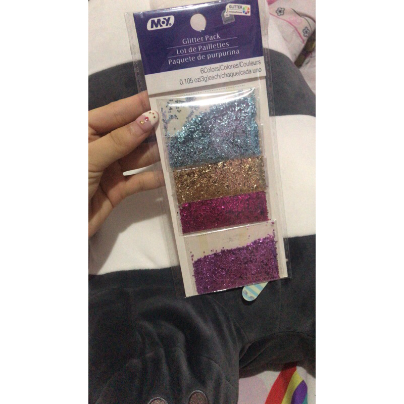 

PINK RED BLUE SKY GOLD PURPLE GLITTER PACK MR DIY NEW