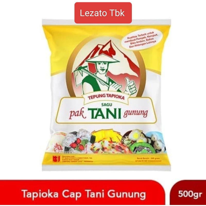 

Tepung Tapioka Pak Tani 500 gr