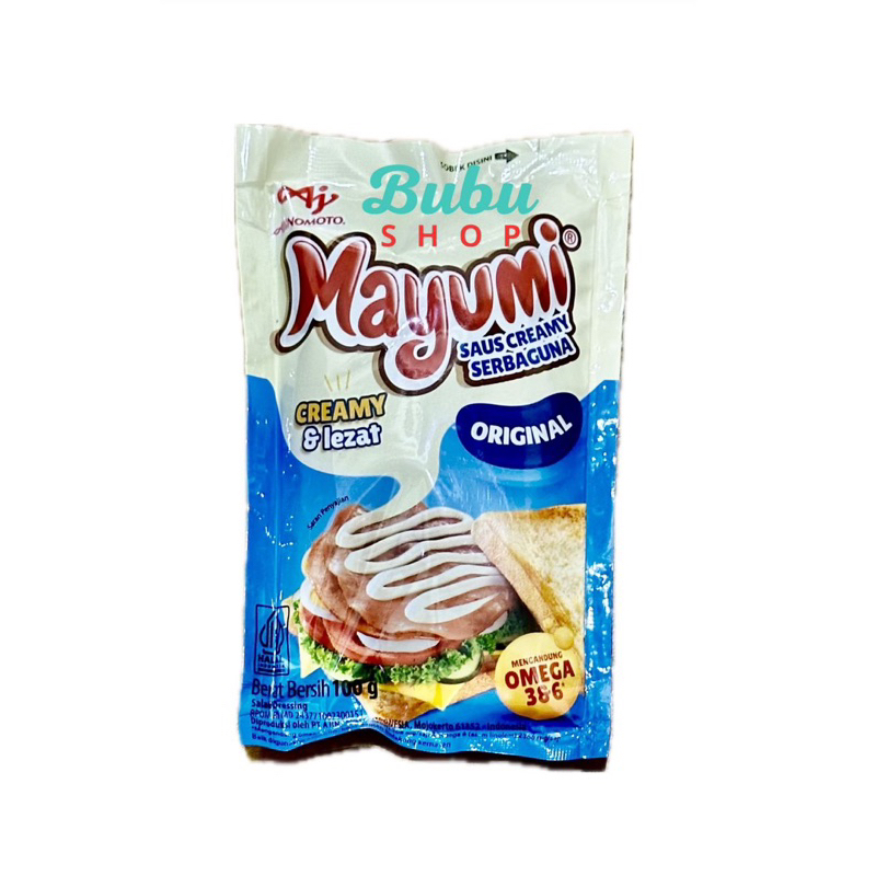 

MAYUMI Mayonaise Saus Mayo creamy Original / Pedas 100 gram