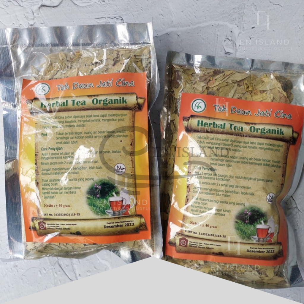 

Teh Seduh Herbal Daun Jati Cina Kemasan 40gr