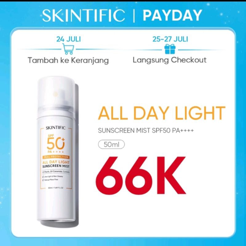 SKINTIFIC SUNSCREEN | SUNSCREEN SKINTIFIC SPRAY