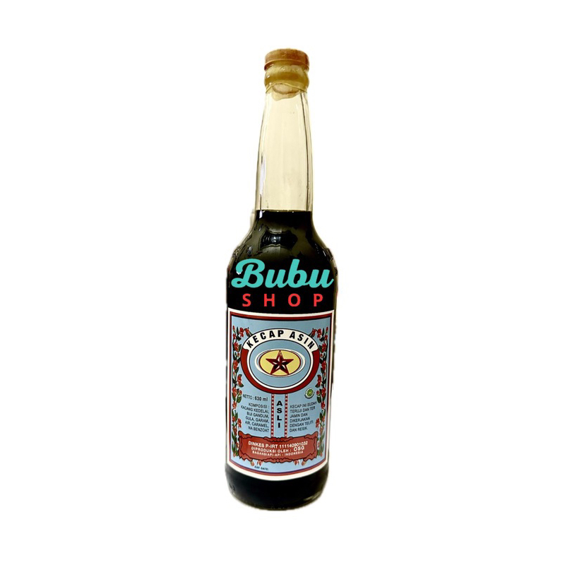 

KECAP ASIN BINTANG BAGAN ASLI 630 ml