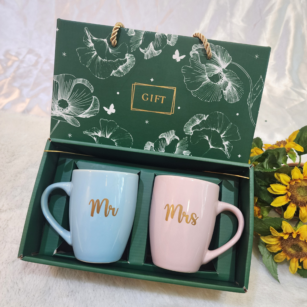 mug couple hampers kado pernikahan