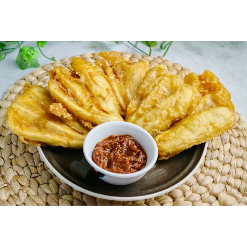 

ready paket pisang goreng sambal roa enak