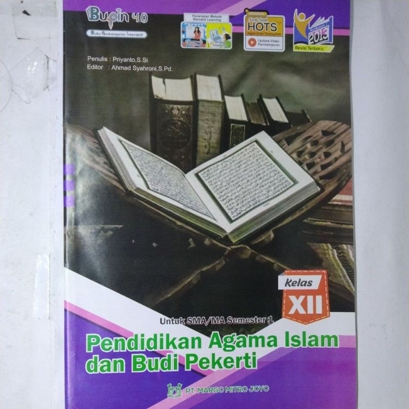 LKS SMA PAI KELAS 12 SEMESTER 1 dan  2 k13