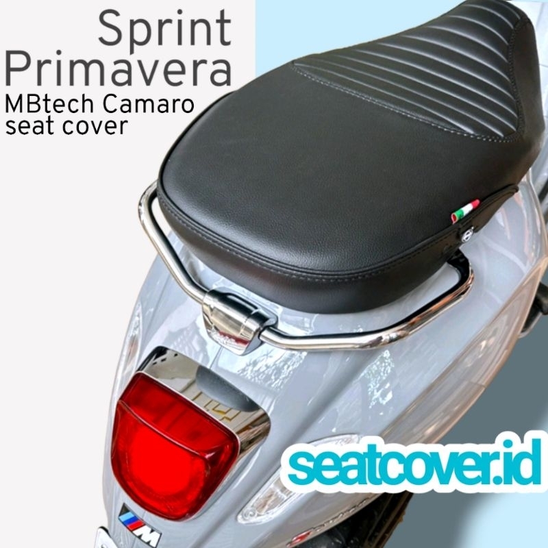 Sarung Jok Motor Vespa Primavera , Sprint. Vespa MBtech , Vespa Premium