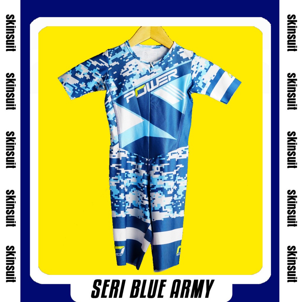 Skinsuit Power Apparel Inlineskate Jersey Sepatu Roda