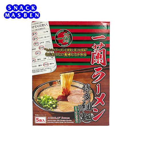 

Ichiran Ramen isi 5 pcs Jepang Original - Ramen instant Pork Best Seller Import