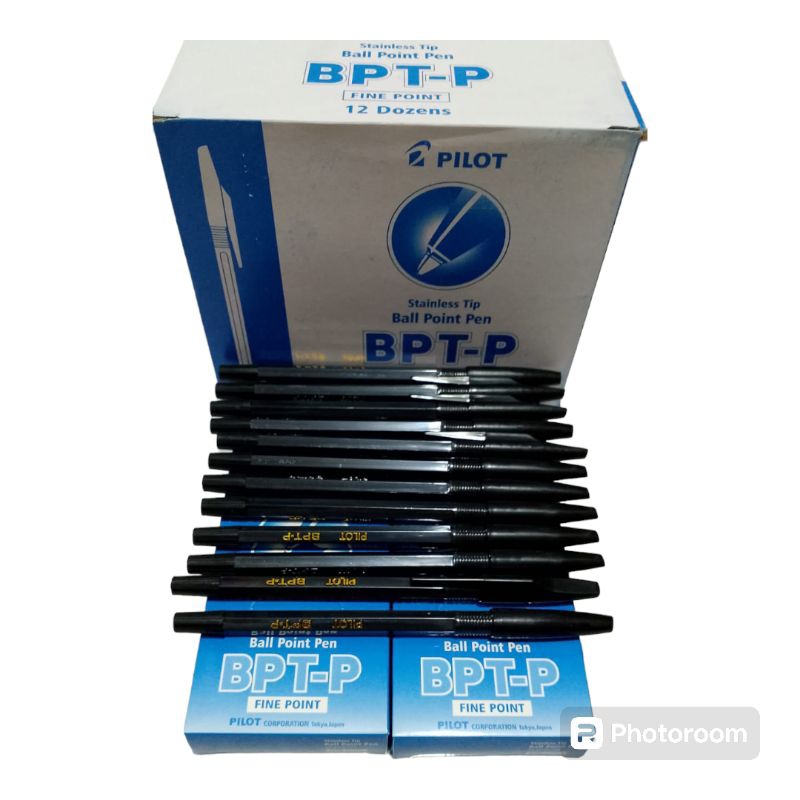 

Pulpen pilot BPT-P tinta hitam 12pcs
