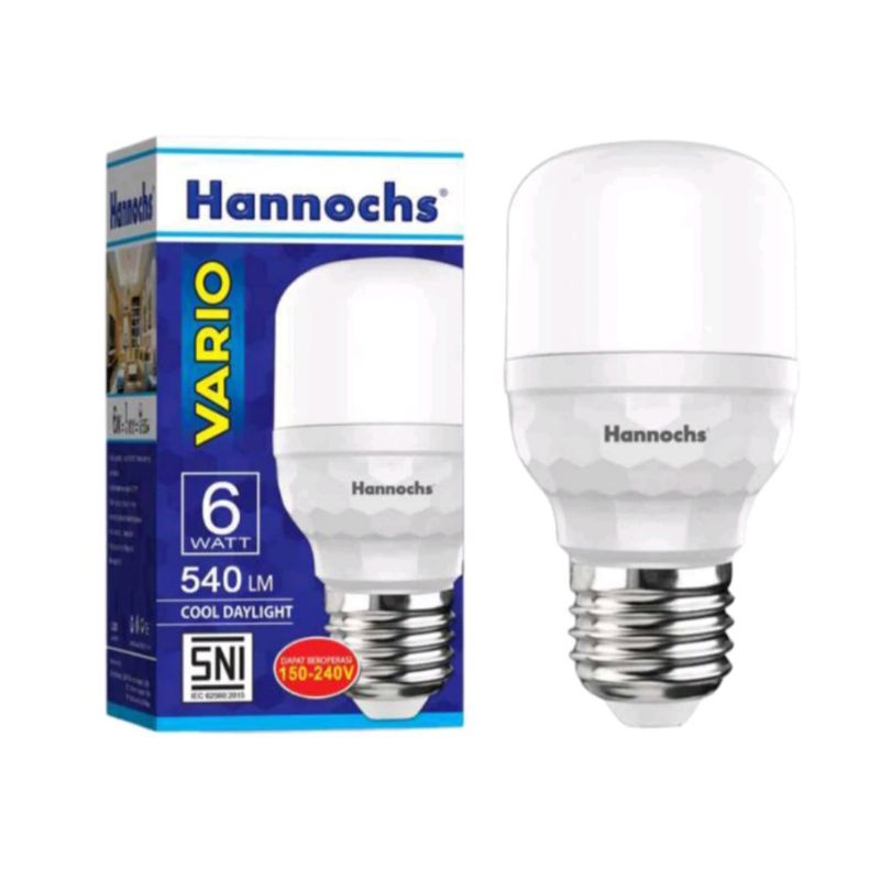 Bola Lampu Led Hannochs Vario 6 Watt Bohlam Hannochs Led Vario 6 W