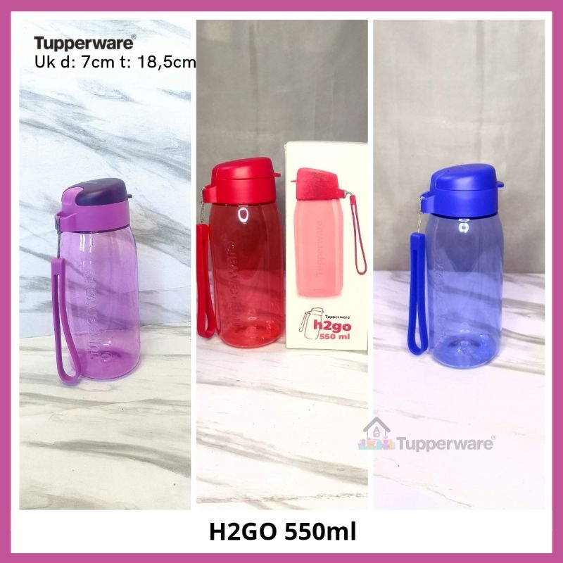 H2GO 550ml Promo Tupperware