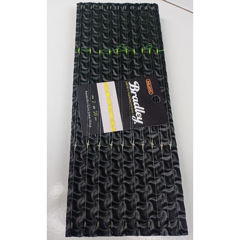 Rangkaian kail cab 3 Bradley no 2,,isi 10set