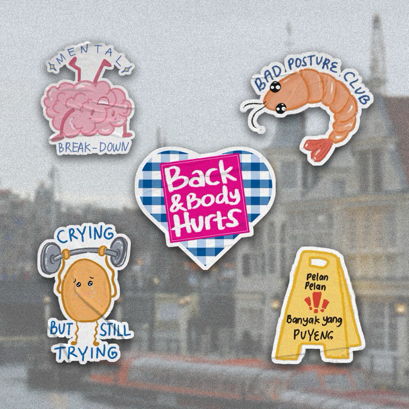 

DonutDoubt Meme Sticker 1 - Glitter Sticker - Cute Sticker - Sticker Dekorasi