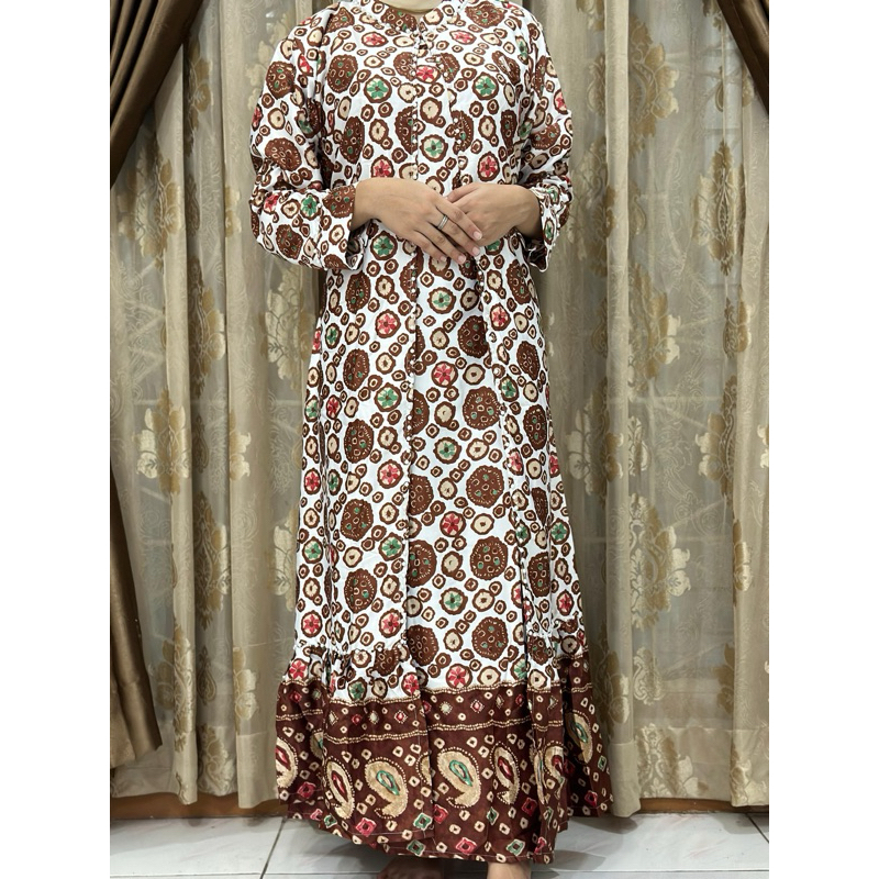 Gamis Jumputan Palembang