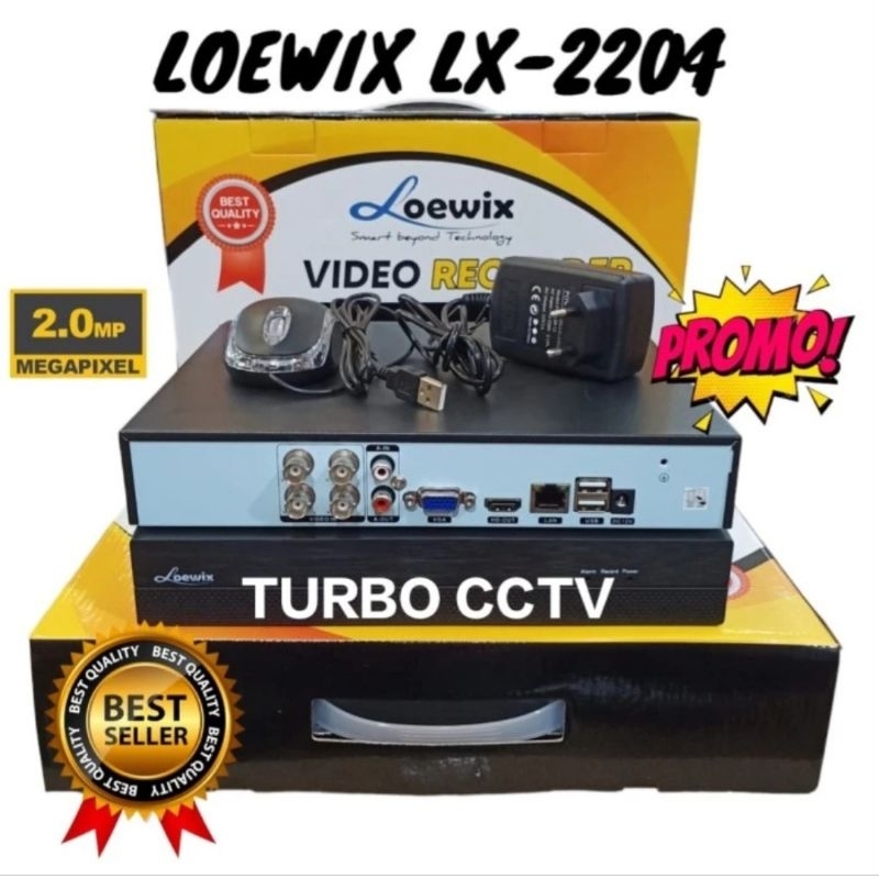 DVR CCTV 4CH 2MP 1080P DVR CAMERA CCTV