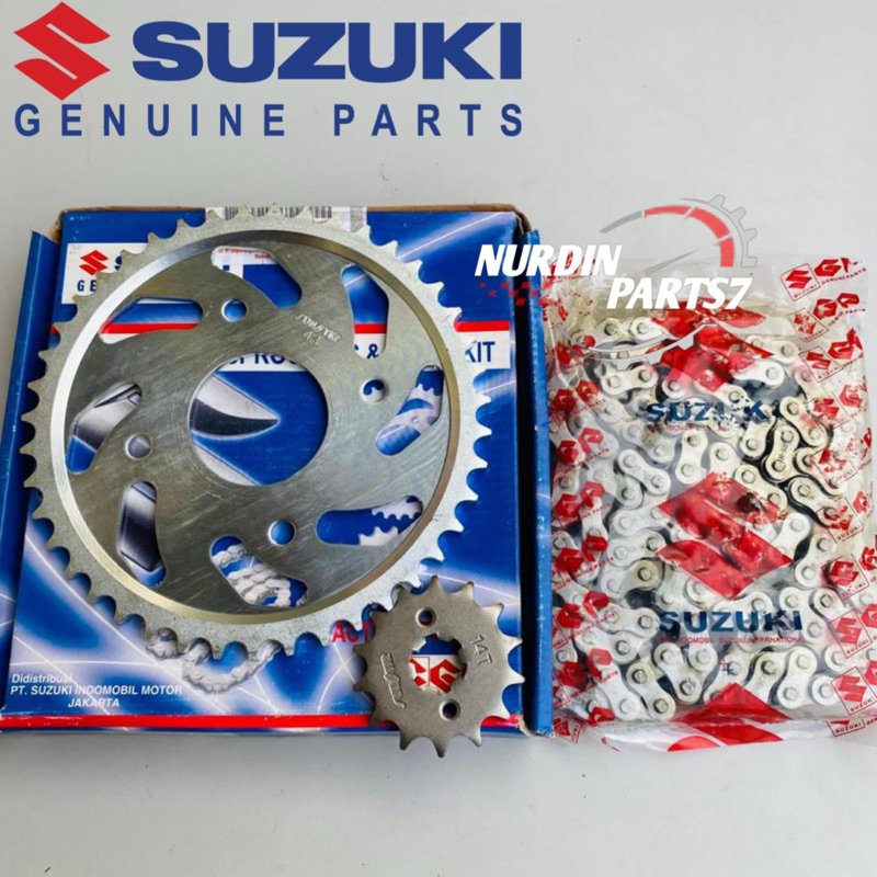 Gir Set Komplit Suzuki Satria Fu New Gear Set Satria fu New 2014 2015