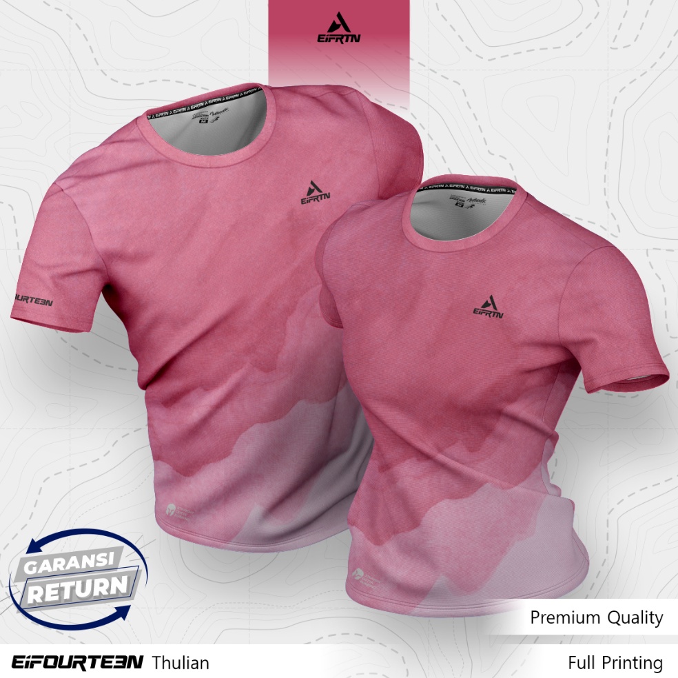 KODE O35U Baju Kaos Jersey Olahraga Pasangan Couple Running Lari Sepeda Volley Badminton Uniseks Spo