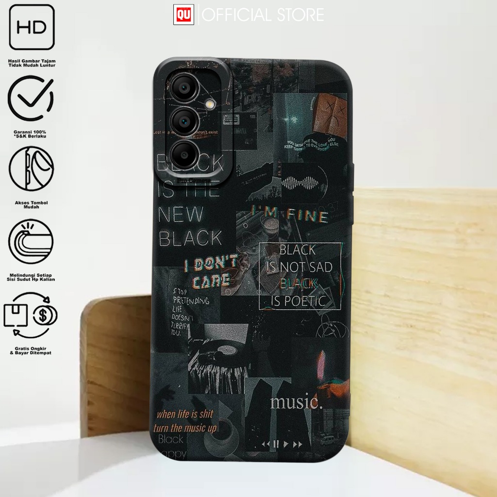 Case Samsung A15 - Casing Hp Samsung A15 Terbaru Motif AESTH - Softcase Hp Samsung A15 - Silikon Hp 