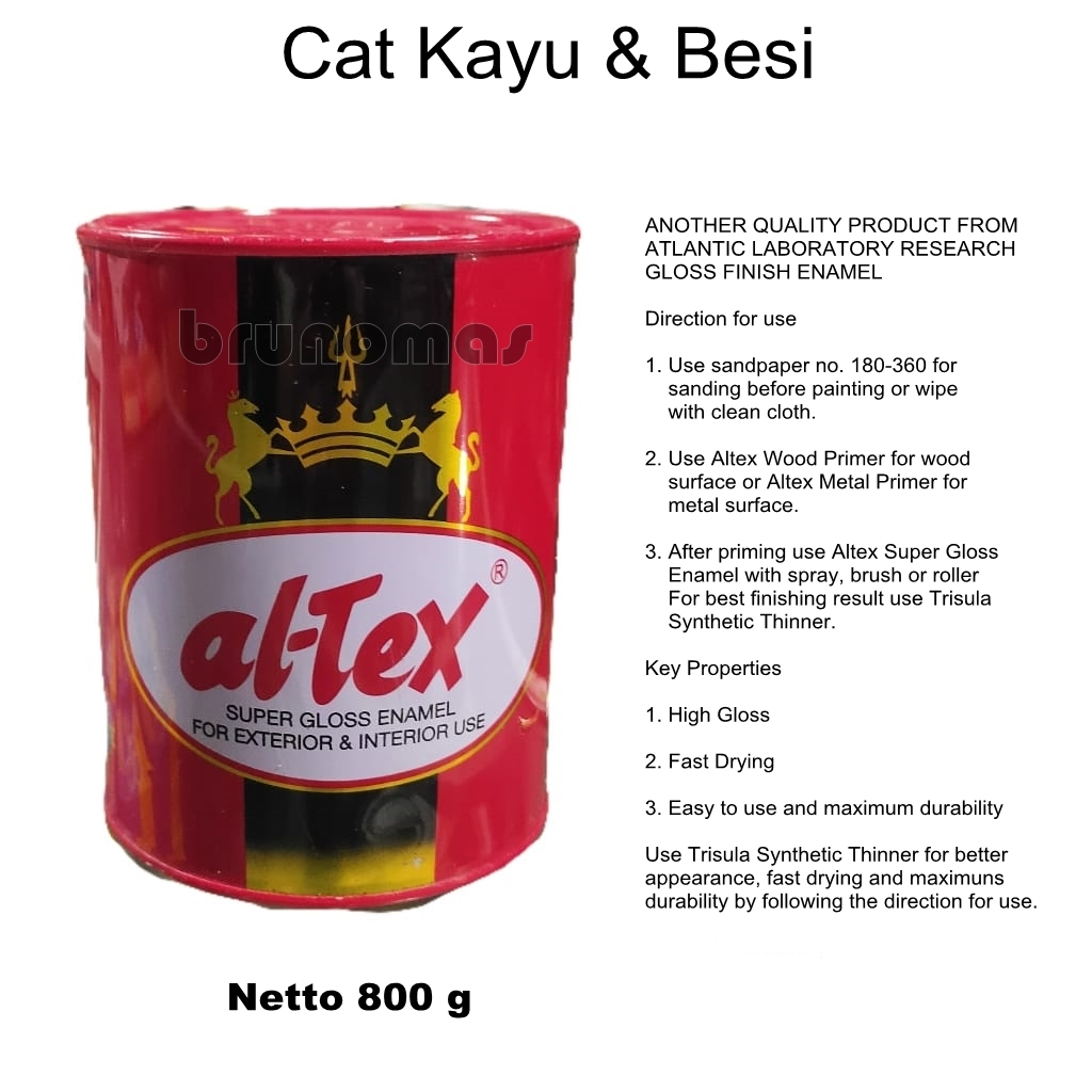 Cat Kayu & Besi Altex 800 gram