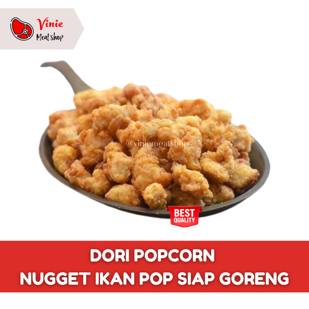 

Dori Popcorn | Bento Nugget Pop Ikan Dori 250 gr