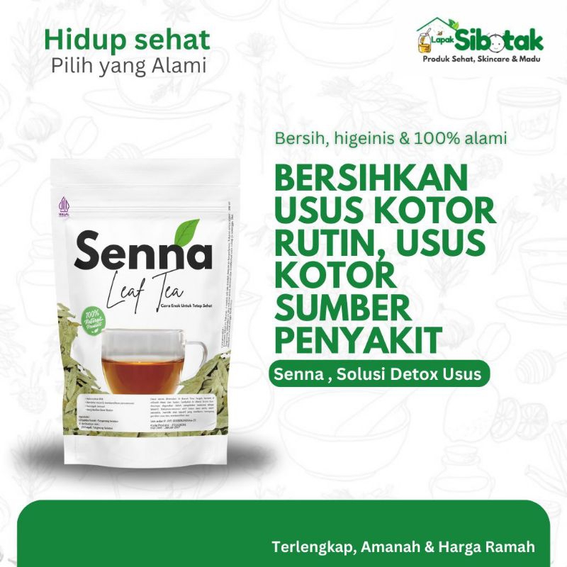 

Teh Celup PREMIUM Herbal Senna | TEH cuci Usus / Detox Diet