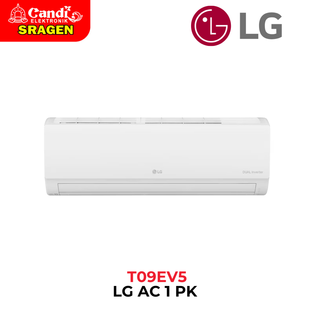 LG Ac 1 Pk Dual Inverter Dengan Watt Control - T09EV5