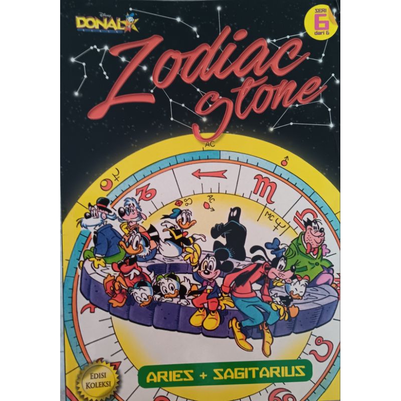 komik berwarna donal - zodiac stone - 4 judul