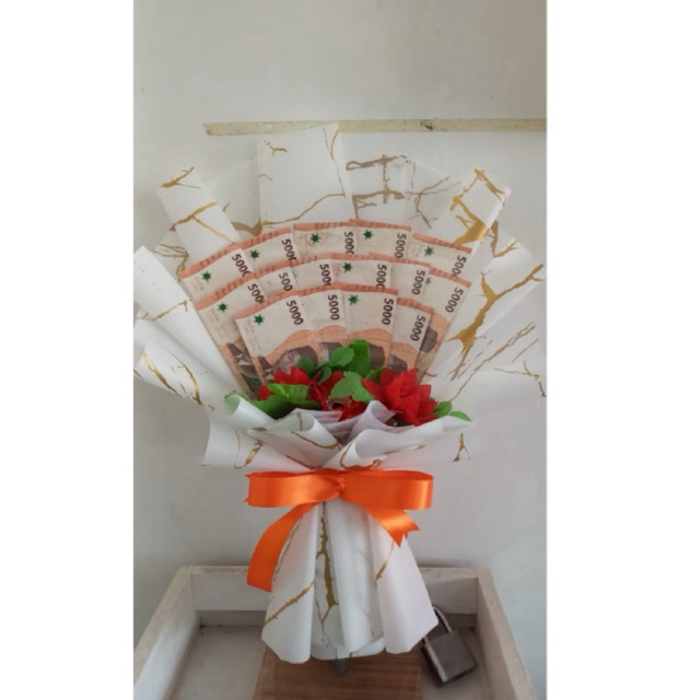 Bucket pecahan uang 5k asli murah ready siap kirim setiap hari