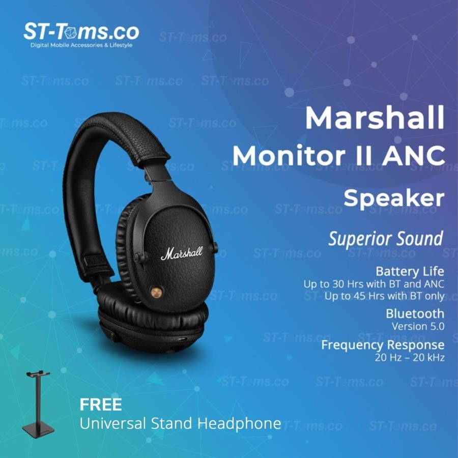 Marshall Monitor II / Monitor 2 ANC Bluetooth Headphones