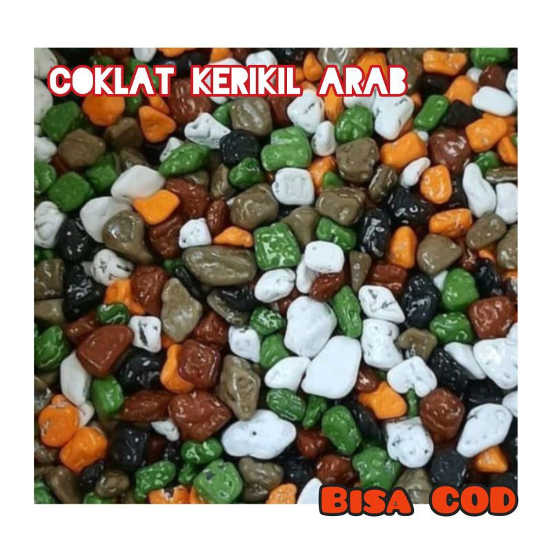 

1 kg coklat Kerikil arab fanatik oleh oleh haji dan umroh