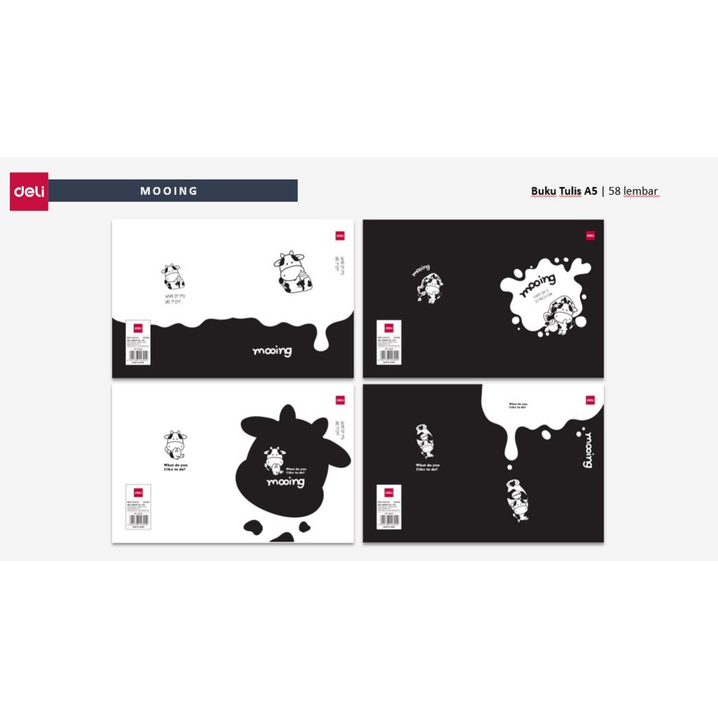 

Buku tulis Deli 58 lembar Buku sekolah A5 Buku garis (10 pcs)