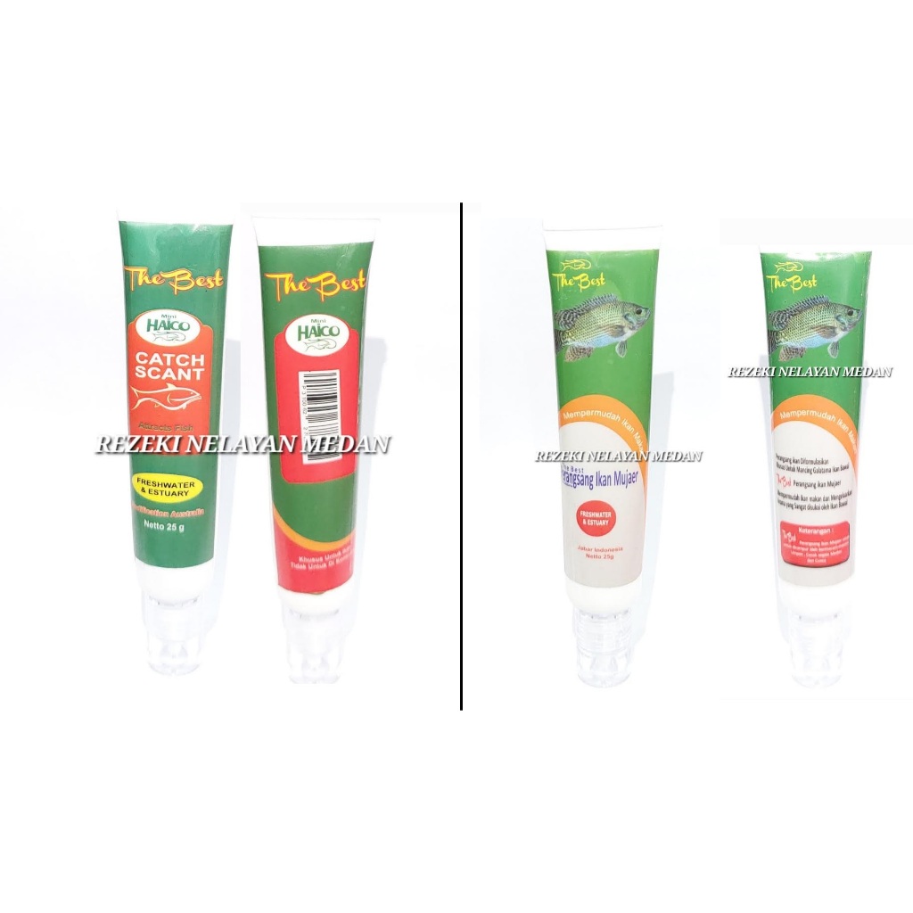 Umpan Perangsang THE BEST Freshwater 25gr | Perangsang Ikan dan Galatama Bawal